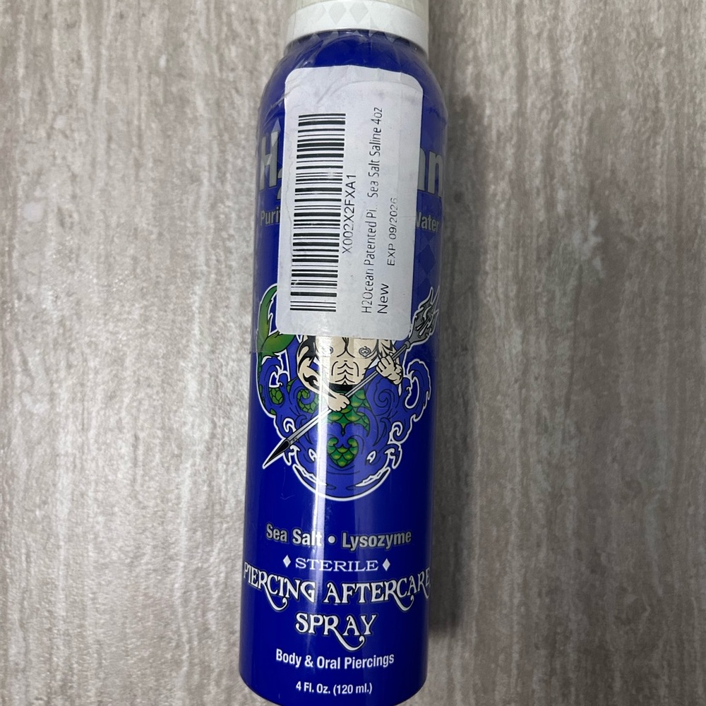 H2ocean piercing aftercare spray